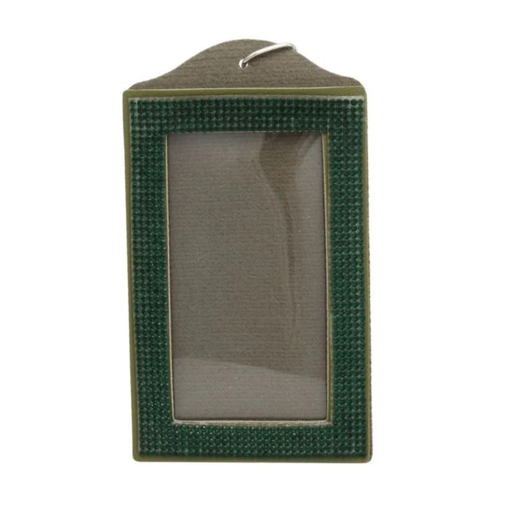 AKA Green Sparkle Sorority Pride ID Badge Holder